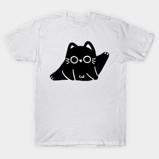 Hilarious Black Cat Presents His Playful Side T-Shirt